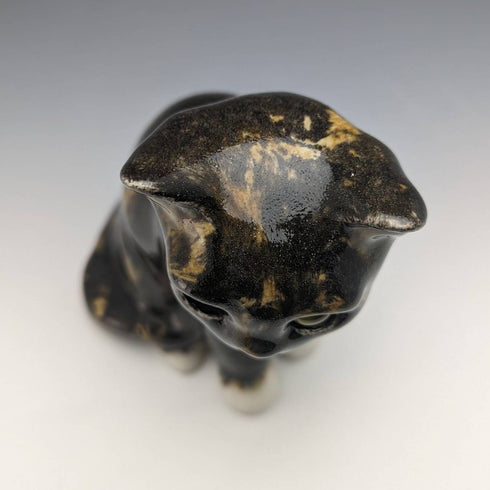 British Winstan Ray Kensington Cat Sabi Cat Pottery Figurine (Size 2)